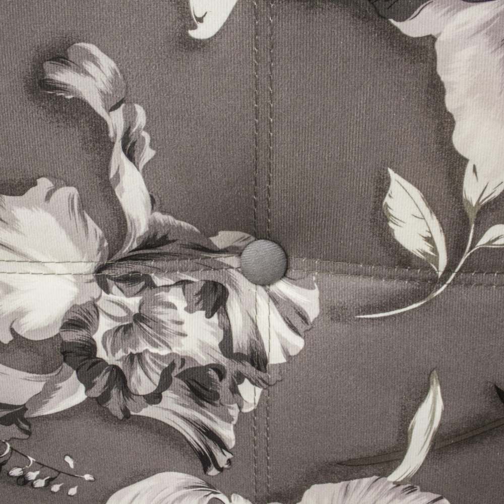 Диван «Ностальгия» с боковинами Ирис 4 грей/Фортуна 15