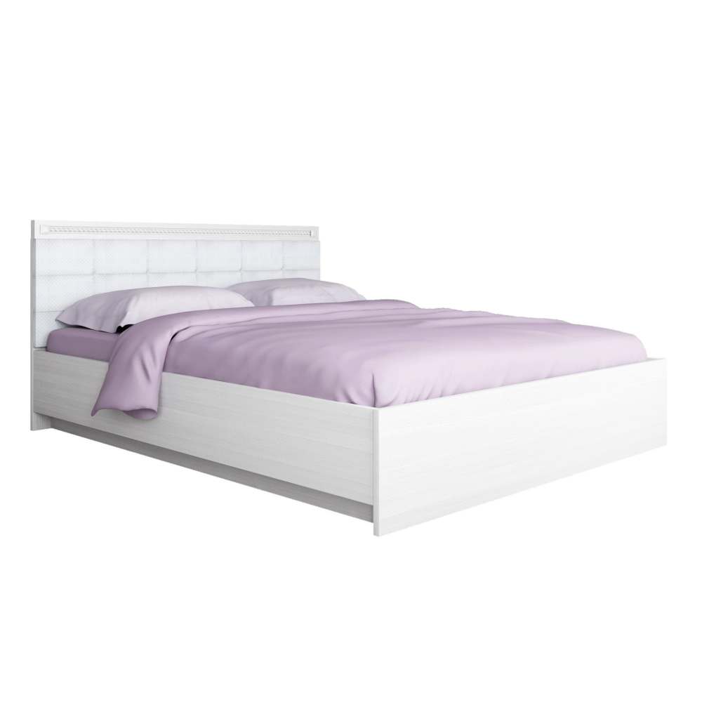 Кровать «Азалия» 16ПМ, Бодега белый