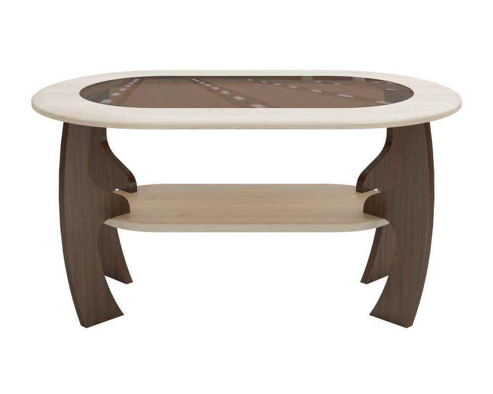 Стол журнальный «Маджеста 2» Венге/Клен азия