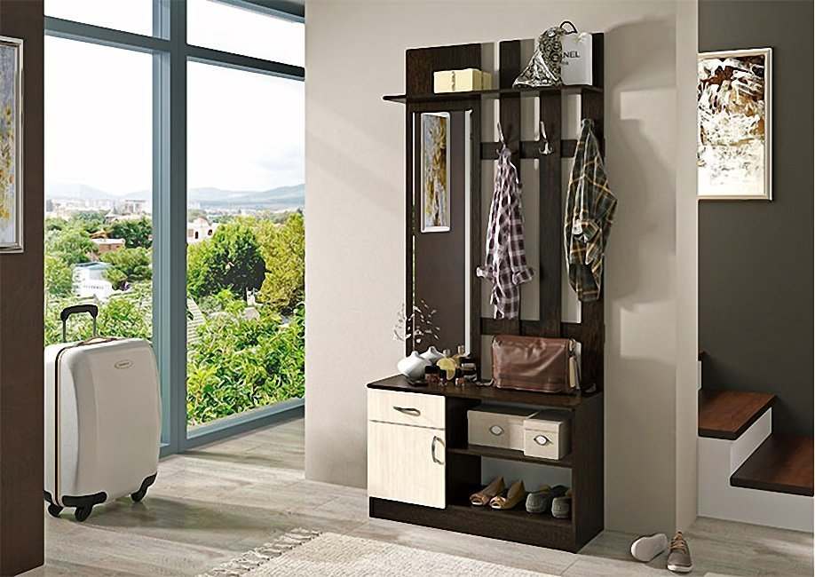 Прихожая «06» Венге/дуб молочный