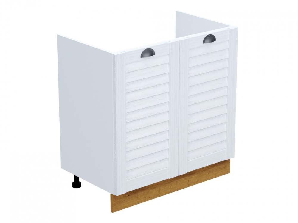 Кухонный шкаф напольный «Кантри» С-80 рабочий 2-х дверный