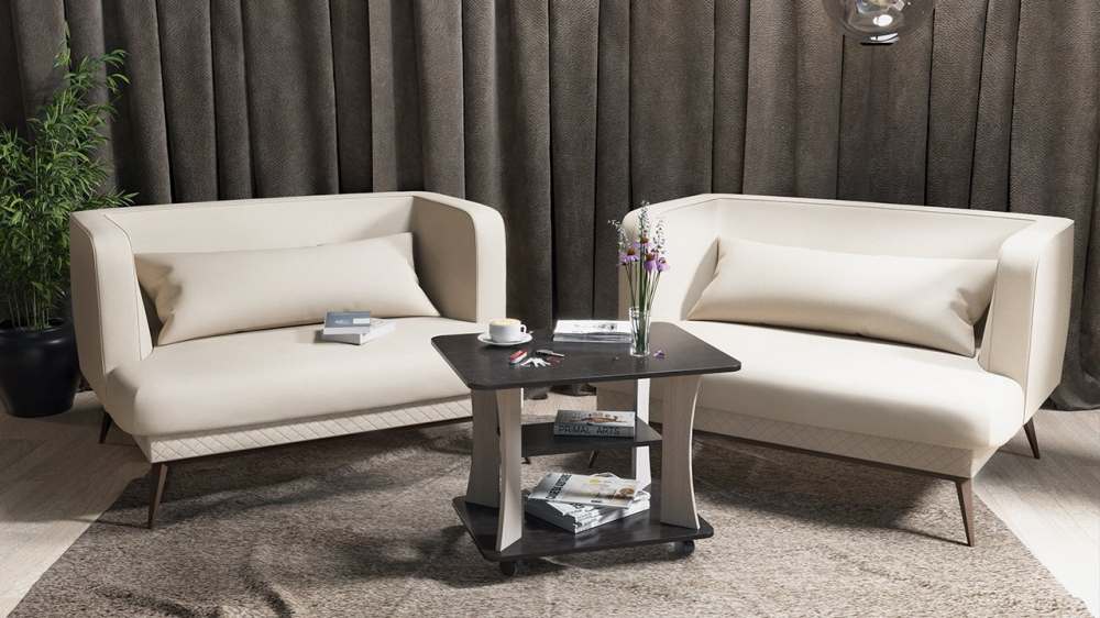 Журнальный столик «Тип 8» (Венге Цаво, Дуб Белфорт)