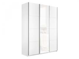 Шкаф-купе 3-х дверный «Прайм» ДСП/стекло/ДСП
