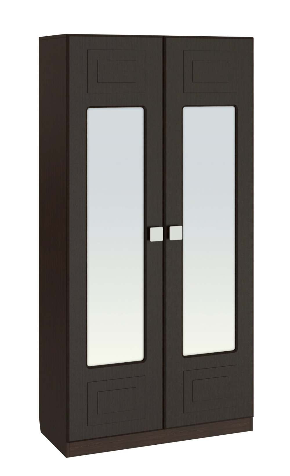 Шкаф-пенал с зеркалом «Анастасия» АН-4К венге луизиана/венге