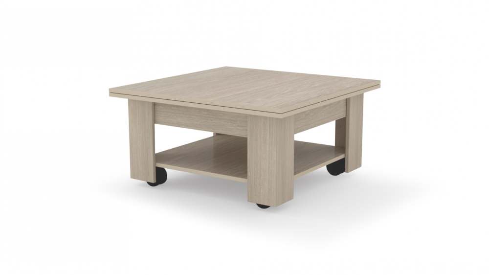 Стол журнальный 6К «Марибель»  Дуб Сантана светлый