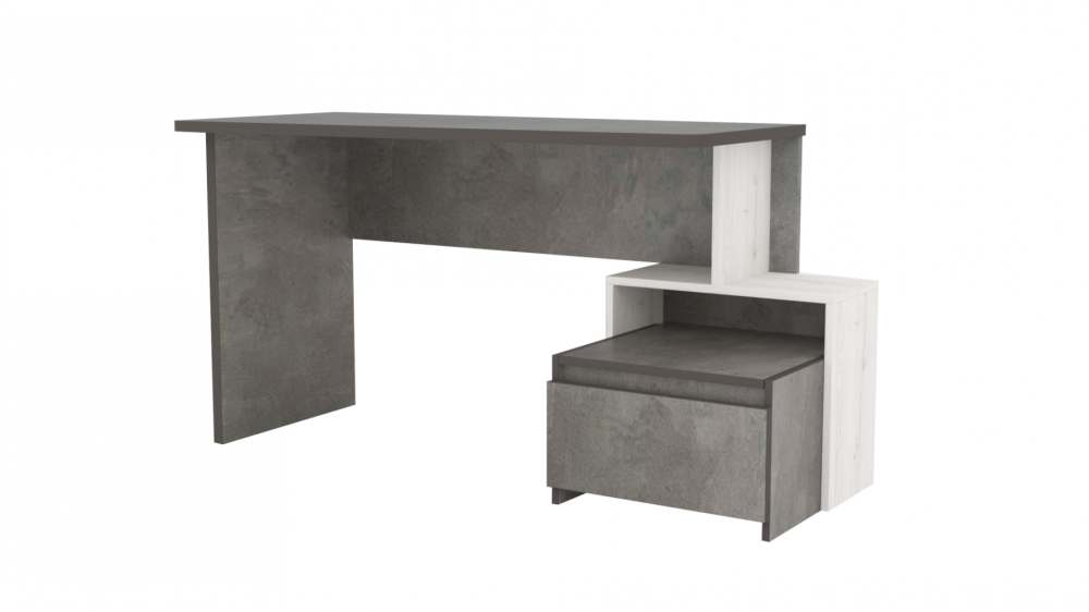 Стол письменный «СП-5» Камень темный/Дуб Эльза