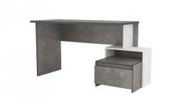 Стол письменный «СП-5» Камень темный/Дуб Эльза