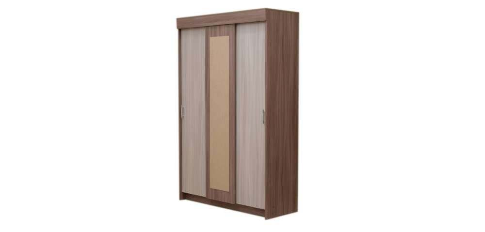 Шкаф-купе  «Бася» ясень шимо светлый Сенатор