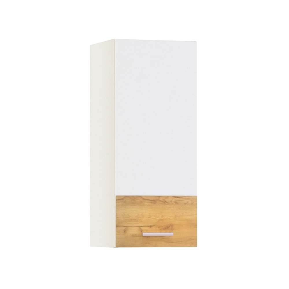 Шкаф навесной 300 «Адель» белый глянец