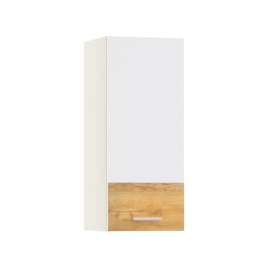 Шкаф навесной 300 «Адель» белый глянец