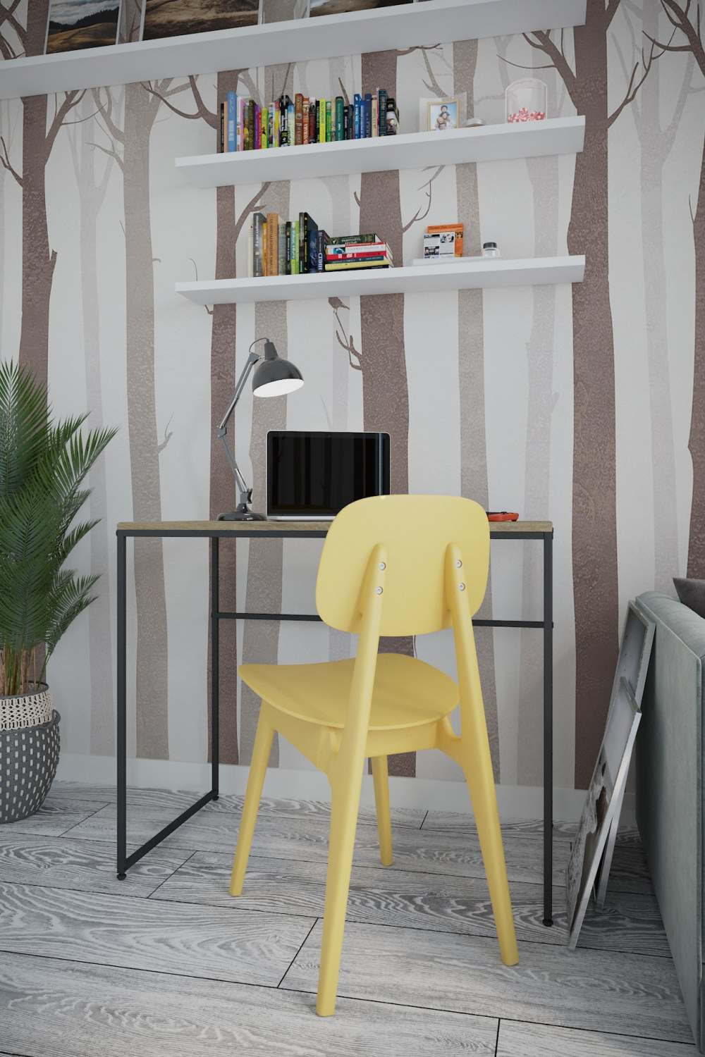 Письменный стол «Компакт» МДФ Дуб сонома 