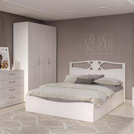 Модульная спальня «Неаполь» Миндаль/Африканское Лапачо какао