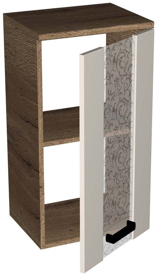 Кухонный шкаф «Адель» ШСТ-40 навесной со стеклом