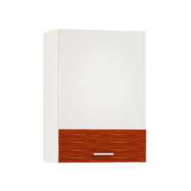 Шкаф навесной 500 «Жанна» морковный металлик