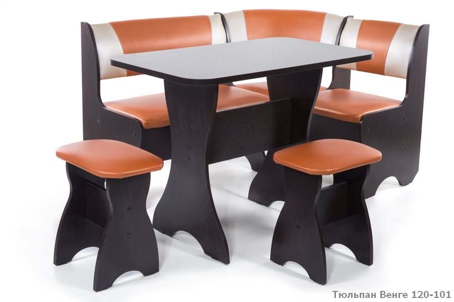 Экокожа комбинированная 120/101 оранжевый/бежевый