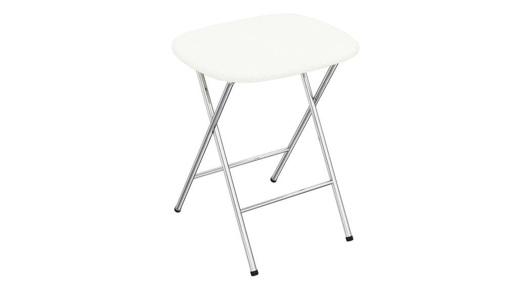 Табурет складной «Экстра» Белый