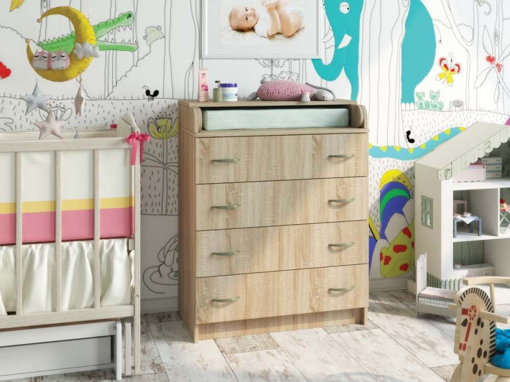 Комод с пеленальным столом «Каскад» 9