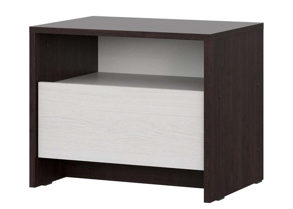 Тумба прикроватная «МСП 1» Дуб Венге/Ясень Анкор светлый