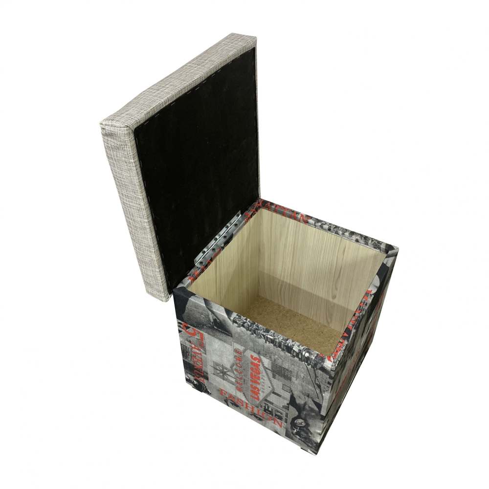 Пуф-банкетка Голливуд/ Стрит грей