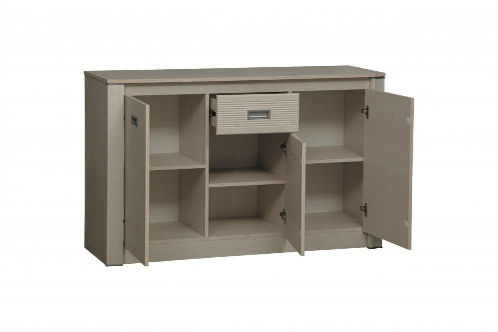 Комод «Стелла» 06.238 Вудлайн кремовый/Аруша венге