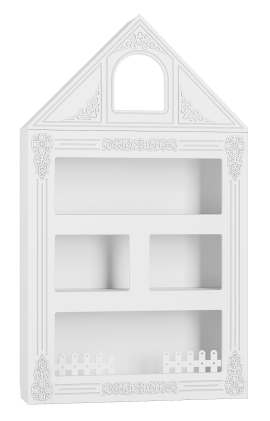 Шкаф-домик детский «Ассоль» АС-51 белое дерево