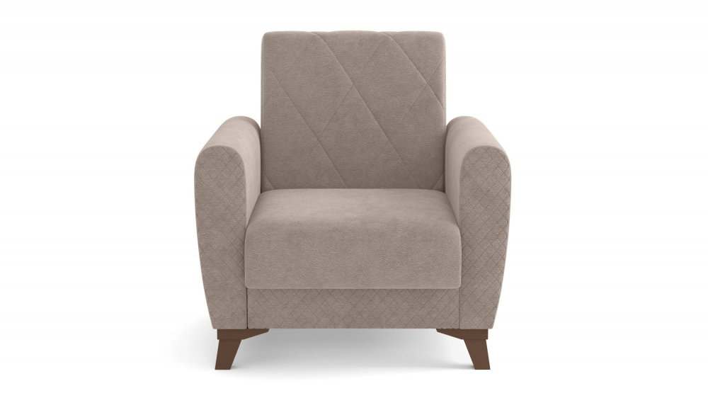 Кресло для отдыха «Эдвин» Велюр прага капучино