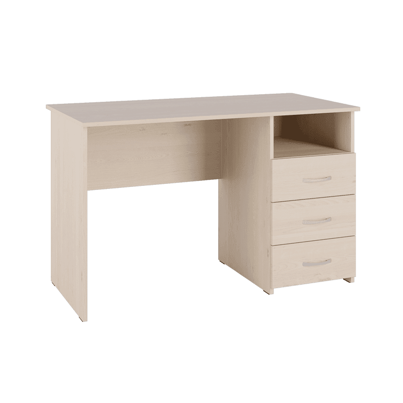 Стол письменный «Эконом-стандарт» С-112К Береза снежная