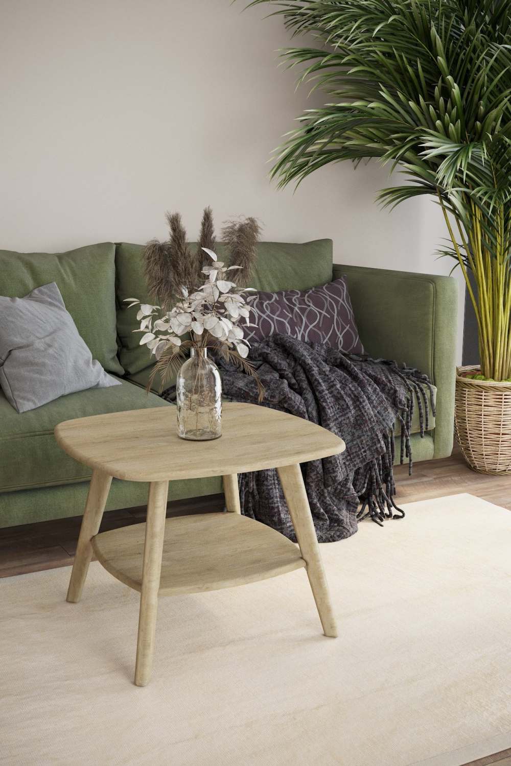 Столик журнальный «Хадсон» дуб/сонома