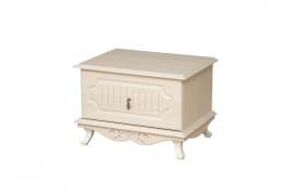 Тумба прикроватная 06.70 «Кантри» Патина/Вудлайн кремовый/Сандал белый