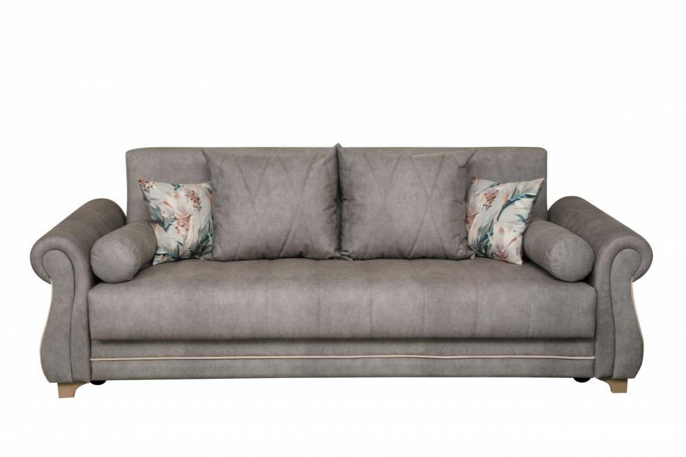 Диван-кровать «Порто» Велюр конго грей