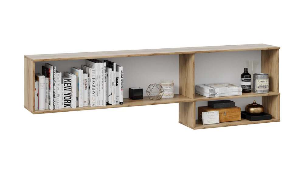 Шкаф навесной «Марвин» Какао/Белый