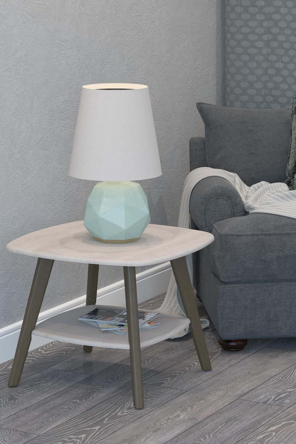 Столик журнальный «Хадсон» дуб/венге