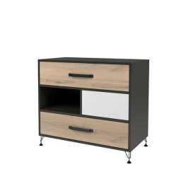 Комод Молодежный «Александрия» модуль 9, высота 81 см