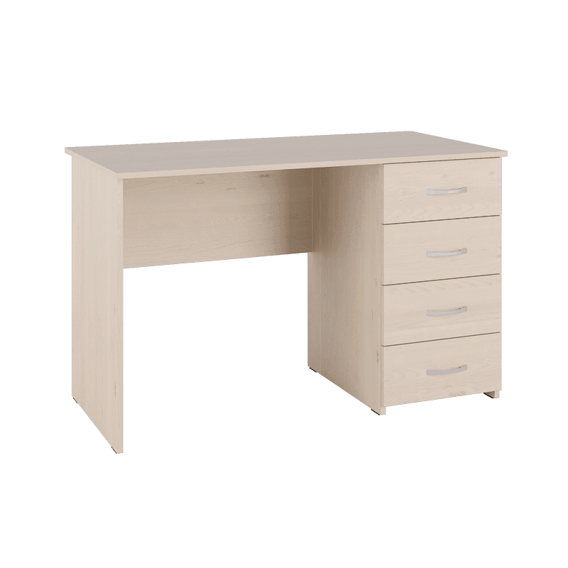 Стол письменный «Эконом-стандарт» С-111К Береза снежная