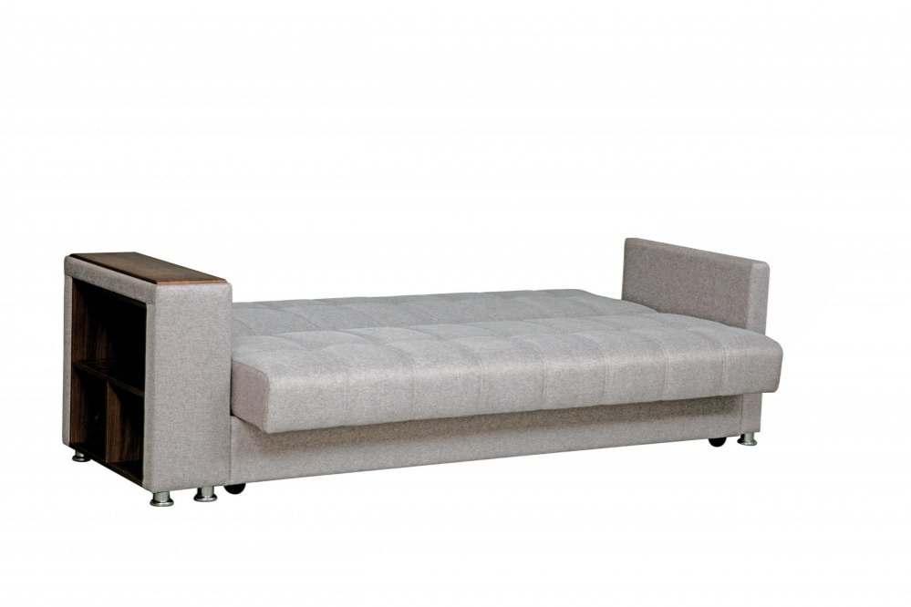 Диван-кровать «Саури-1-3» Жаккард крона сильвер