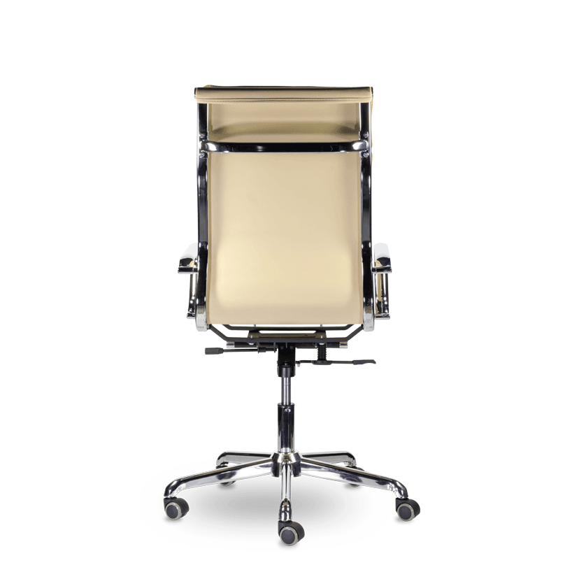 Кресло Кайман Комфорт «СН-301» Хром бежевый