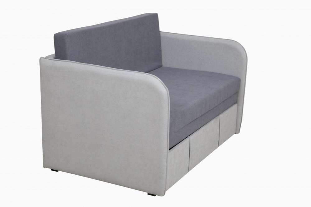 Тахта «Мася 13» Велюр прага дым/Велюр прага туман