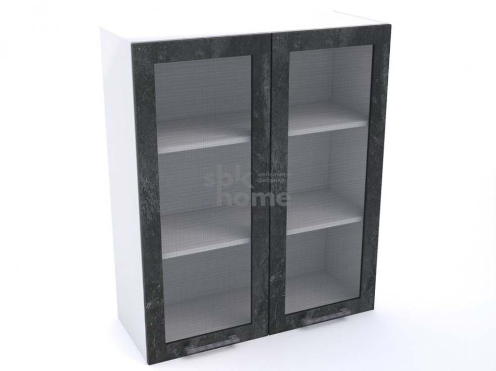 Кухонный шкаф «Дублин» ШСТ-80 960 2-х дверный навесной со стеклом