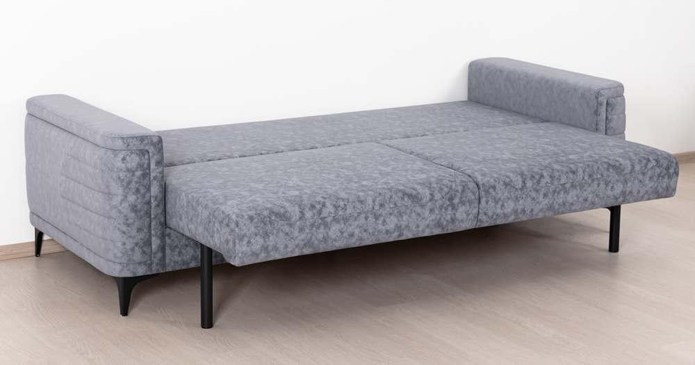 Диван-кровать «Руди» ТД 464 Аляска Слейт (синий) спальное место