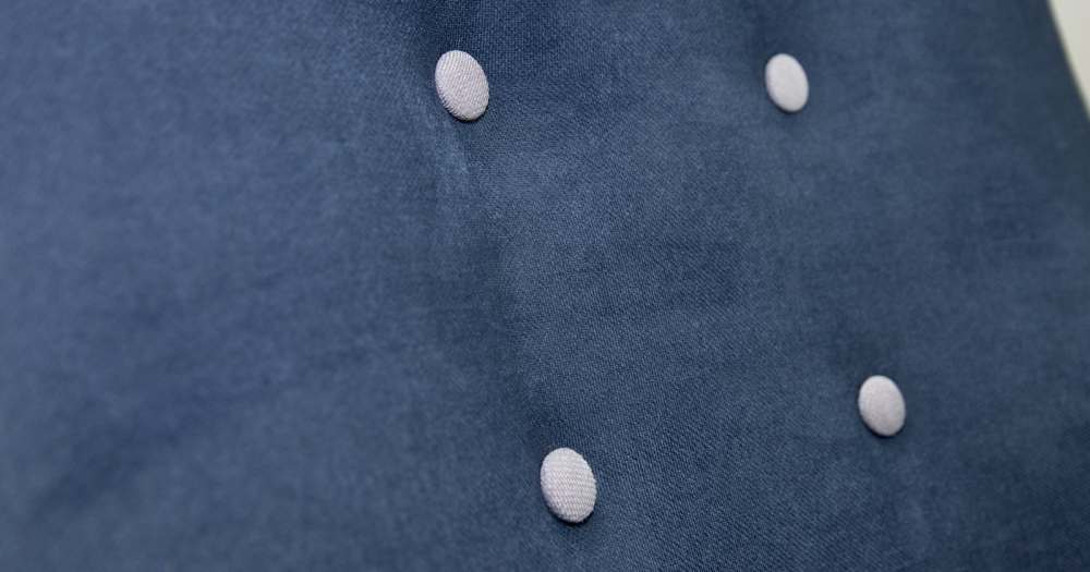 Кресло  «Френсис» нэви серо-синий