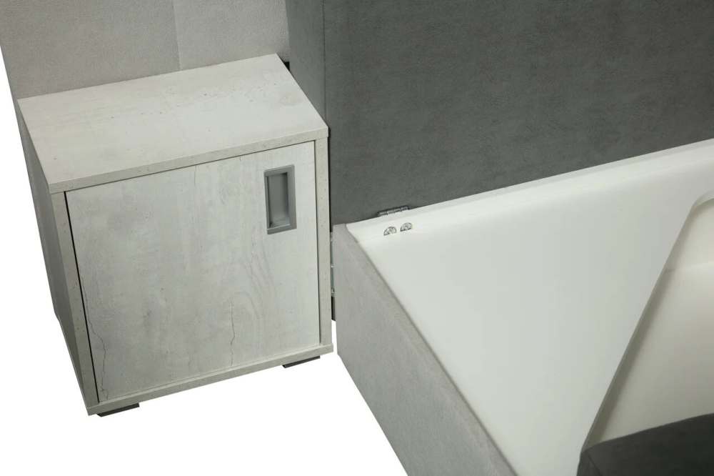 Диван «Даллас» обивка велюр прага дым/велюр прага туман/