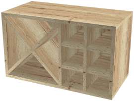 Кухонный шкаф навесной «Сити» ПБ-60 полка барная