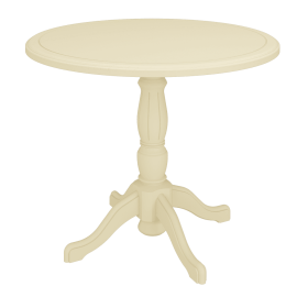 Стол «Ассоль плюс» АС-42 Ваниль, Размеры: диаметр: 93 см/высота: 76 см