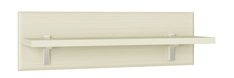 Полка навесная «Изабель» ИЗ-20 Берёза снежная/клён