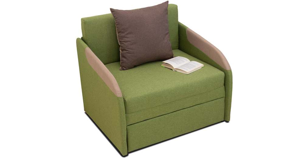 Кресло-кровать «Громит 85» ТД 131/1 Стронг плюс 08 лиственный зеленый