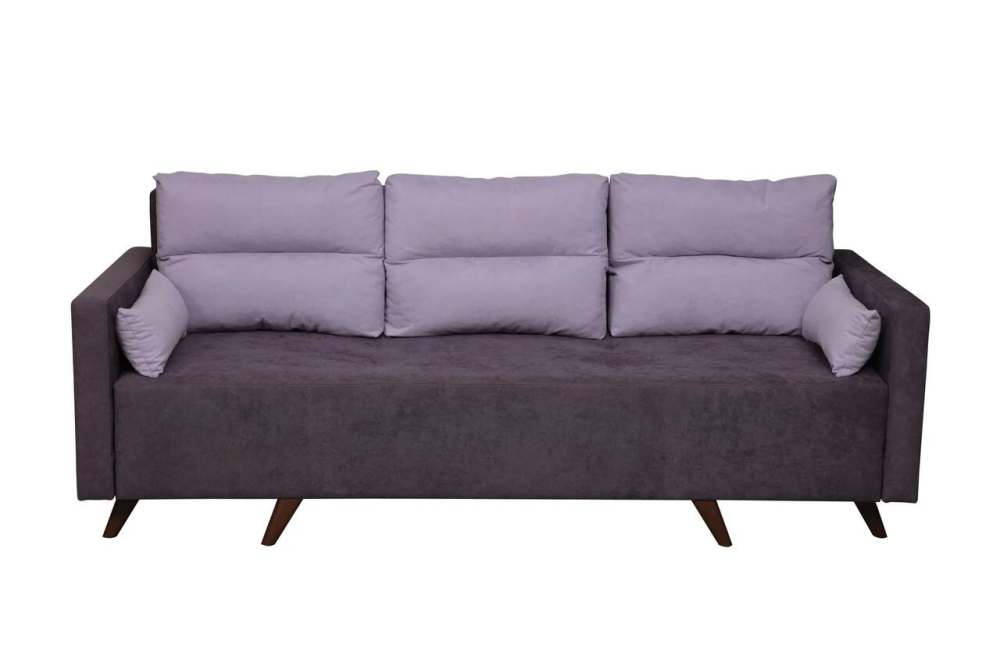 Диван-кровать «Каро» Велюр кенди плюм/думки велюр кенди лаванда