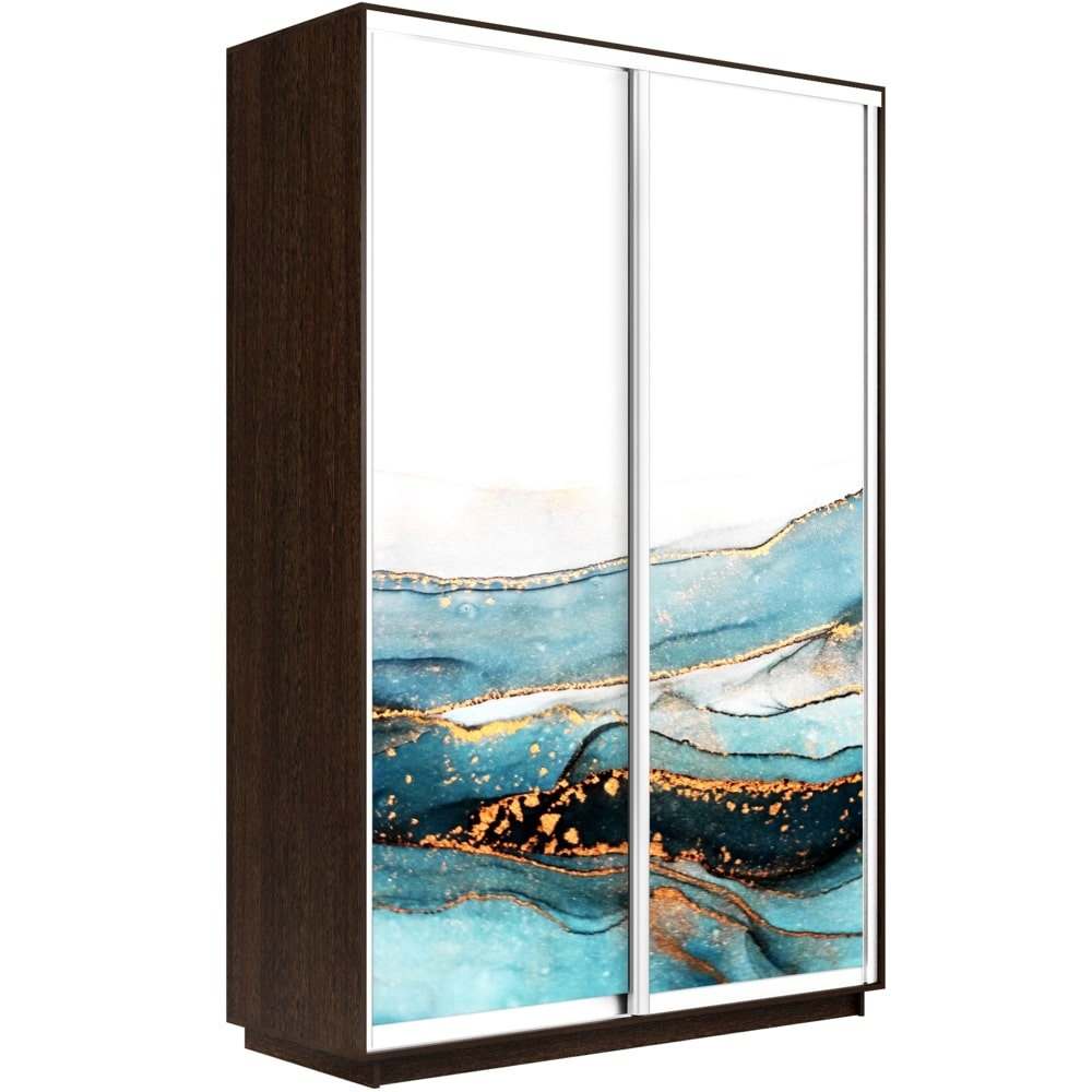 Шкаф-купе двухдверный «Экспресс Дуо» 2200 Фото 1019 венге