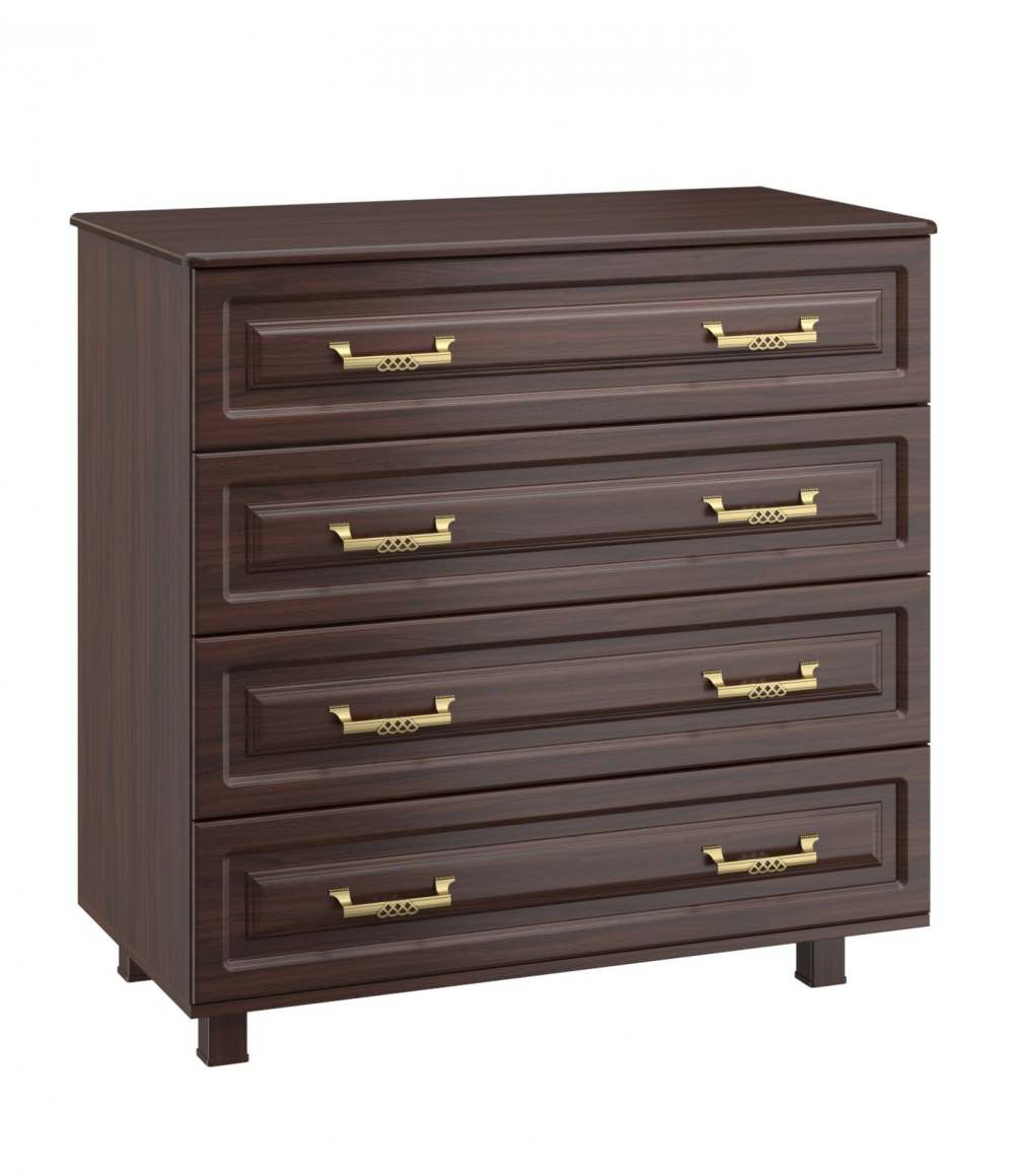 Комод «Элизабет» ЭМ-11 Орех темный, глубина 55 см