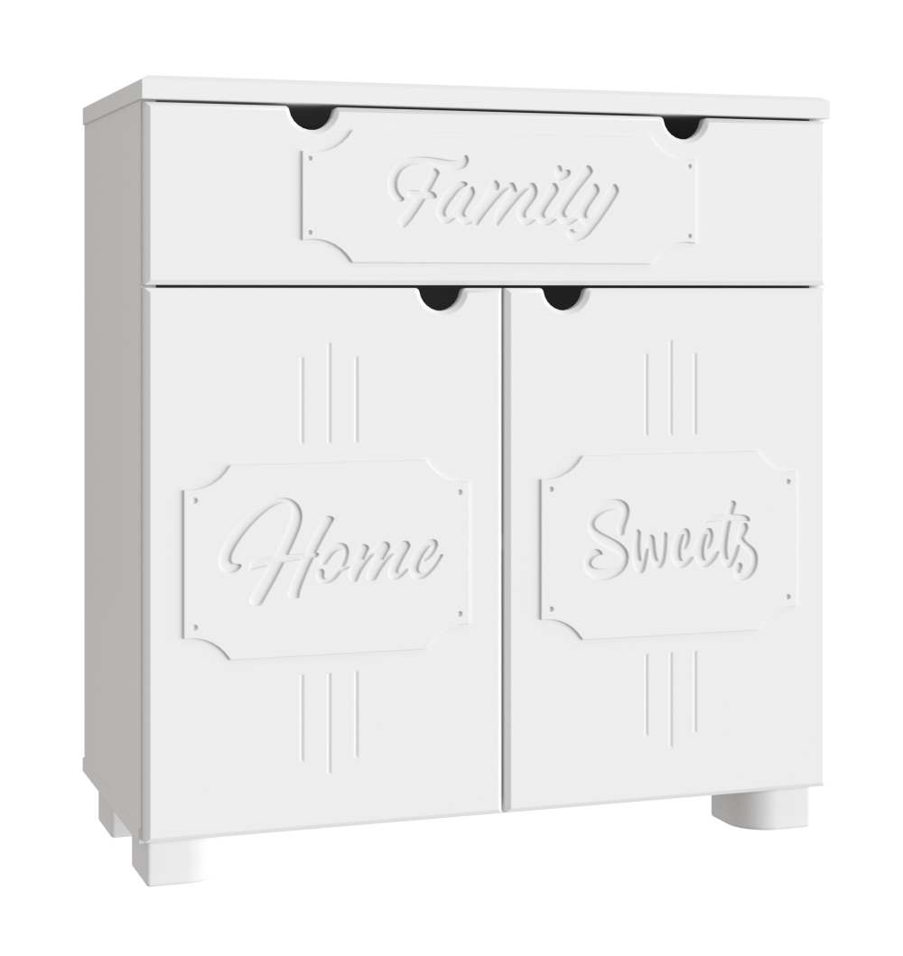 Тумба «ДримСтар» ДС-18 белое дерево, 800х850х380 мм