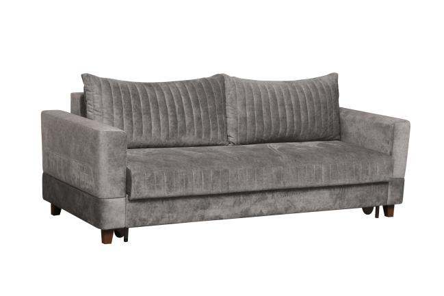 Диван-кровать «ЕвроМагнат» Велюр тенерифе стоун